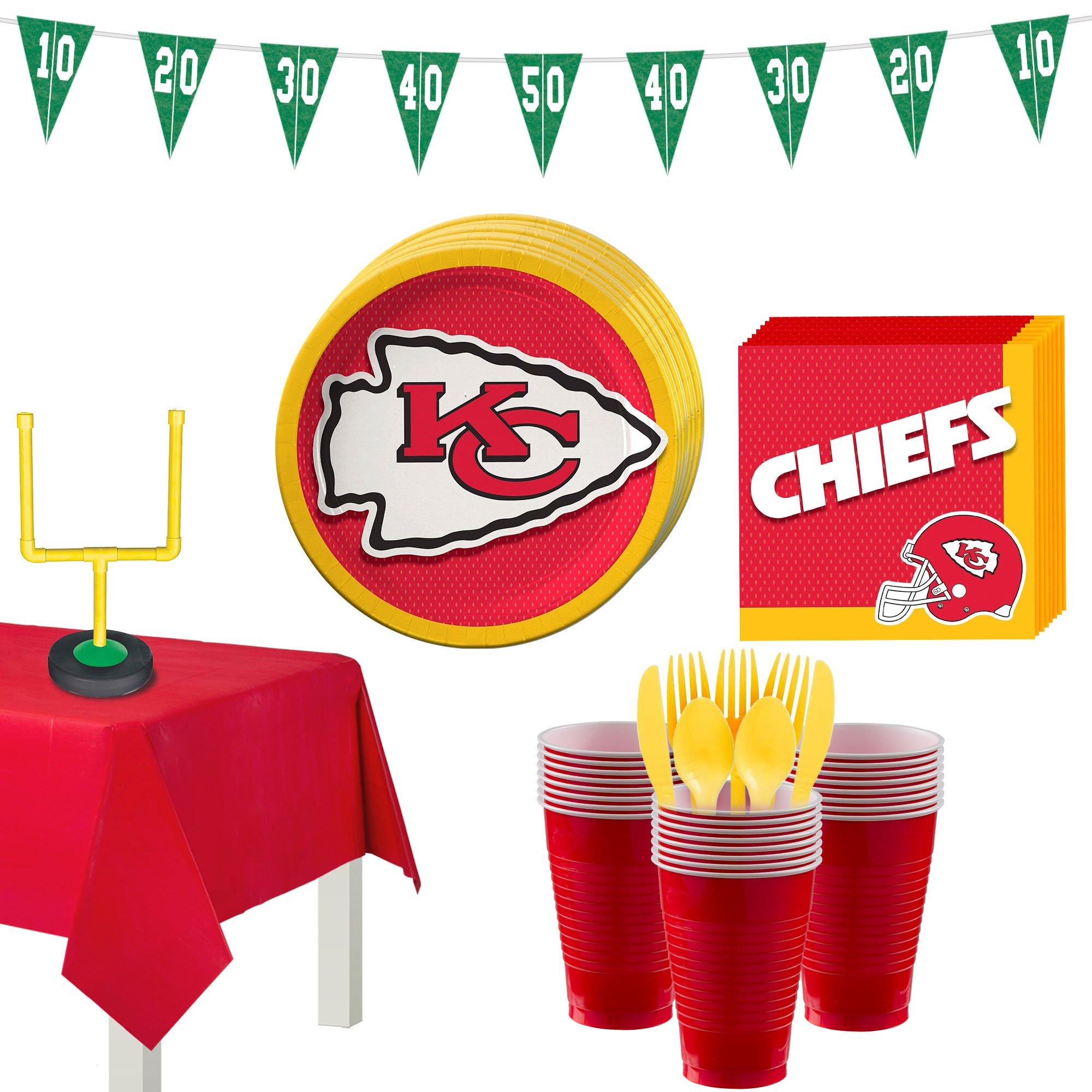 Kansas City Chiefs Party Supplies Pack